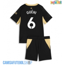 Camisa de time de futebol Manchester City Marc Guehi #6 Replicas 2º Equipamento Infantil 2026-27 Manga Curta (+ Calças curtas)